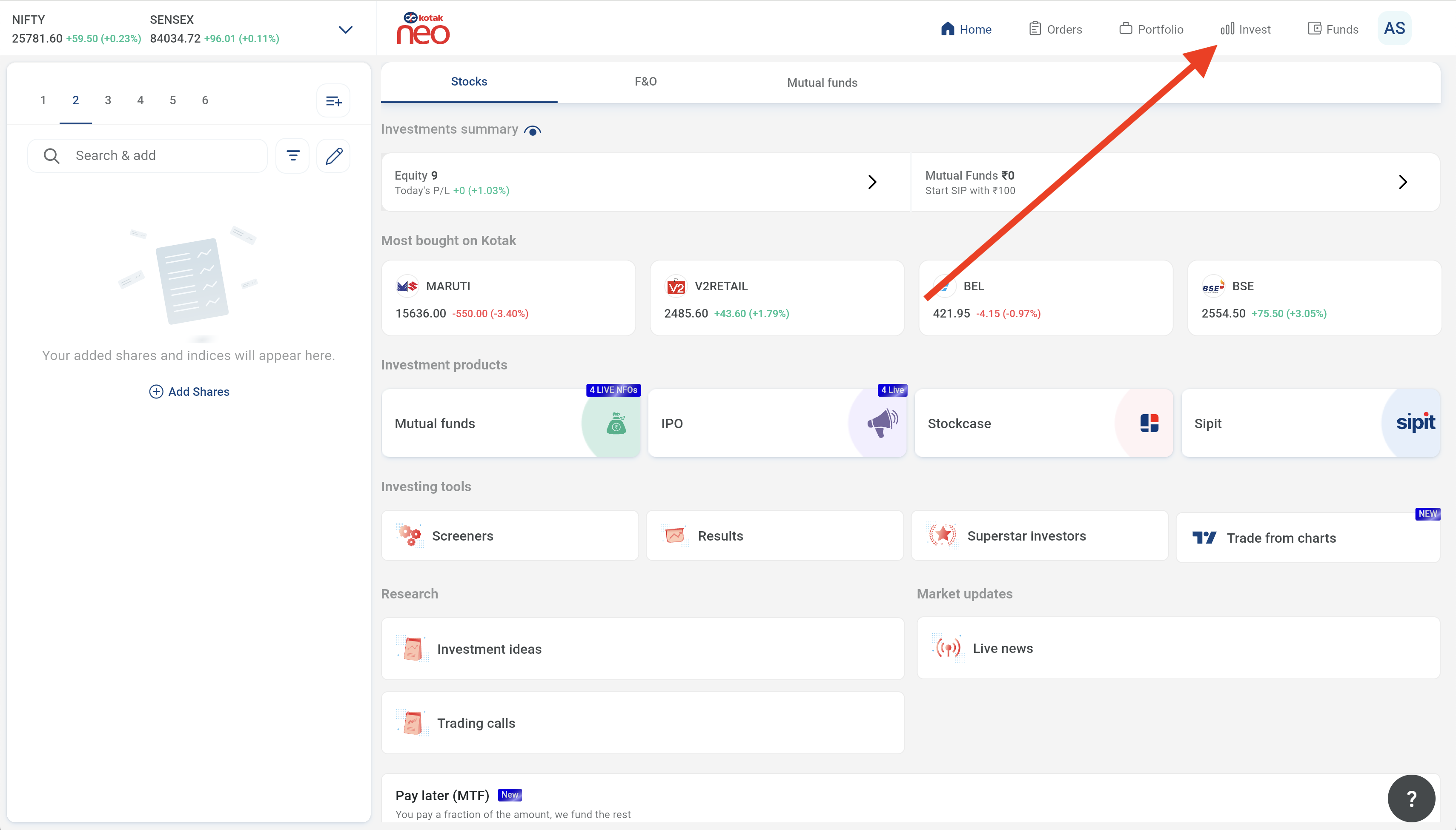 Kotak Neo Login
