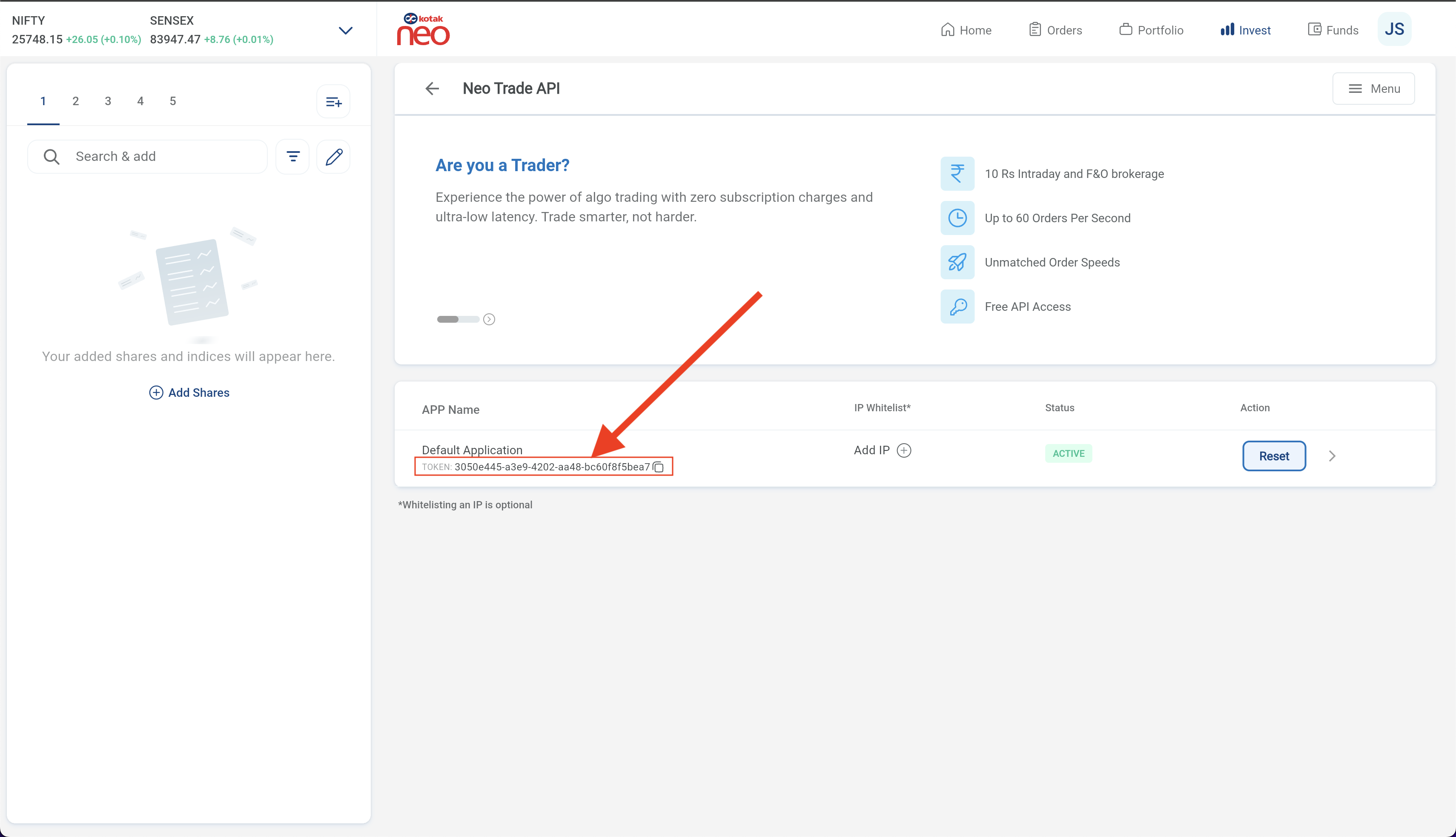 API Token